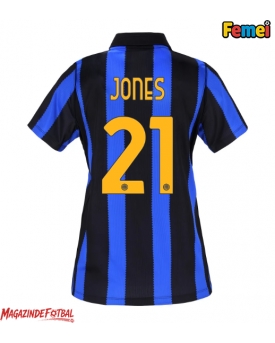 Inter Milan Curtis Jones #21 Tricou Fotbal Replică 2026-27 Femei Acasa Inter Milan Curtis Jones #21 Tricou Fotbal Replică 2026-27 Femei Acasa